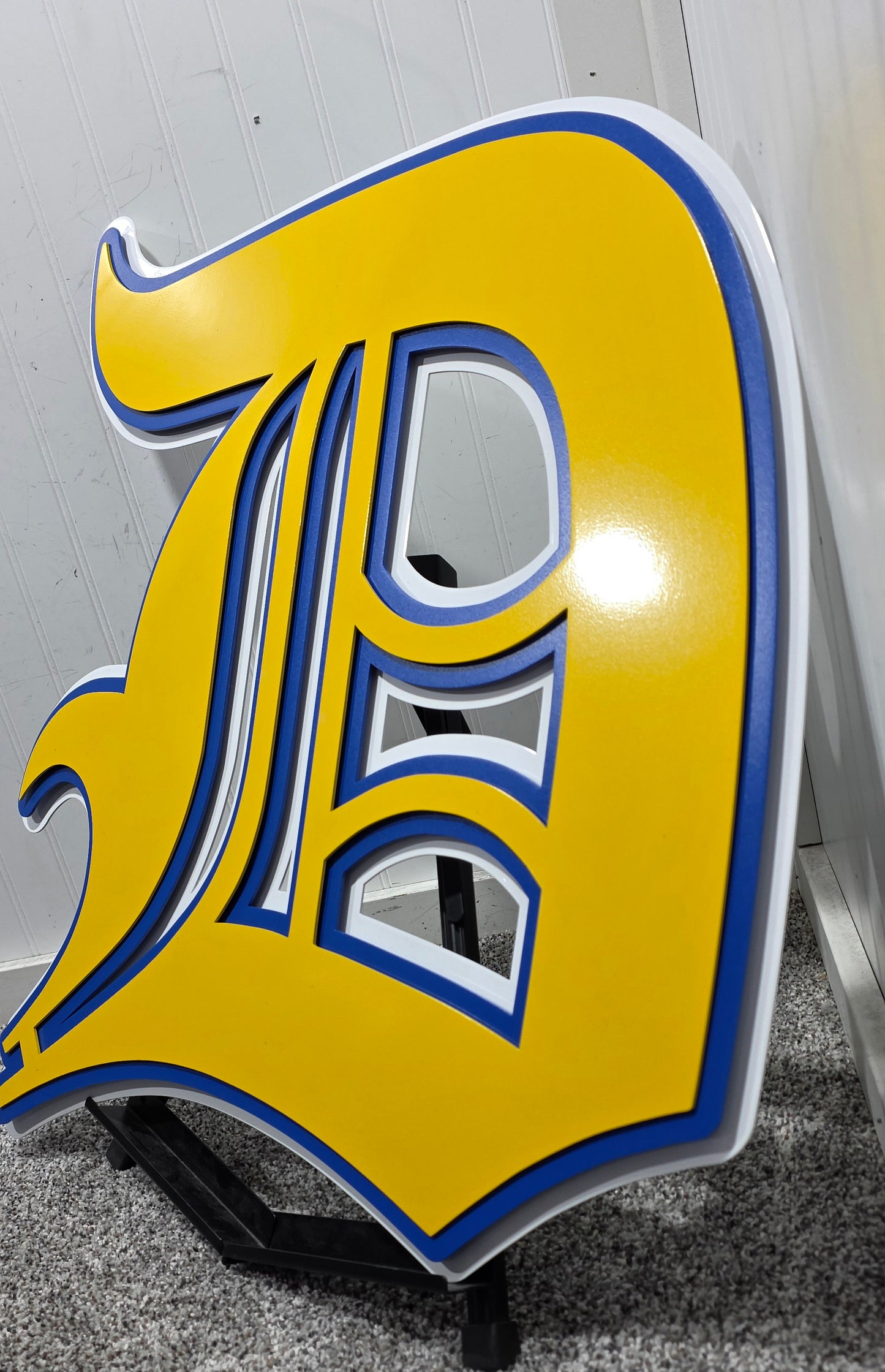 Durant Wildcats Logo Premier 3D Welded Sign