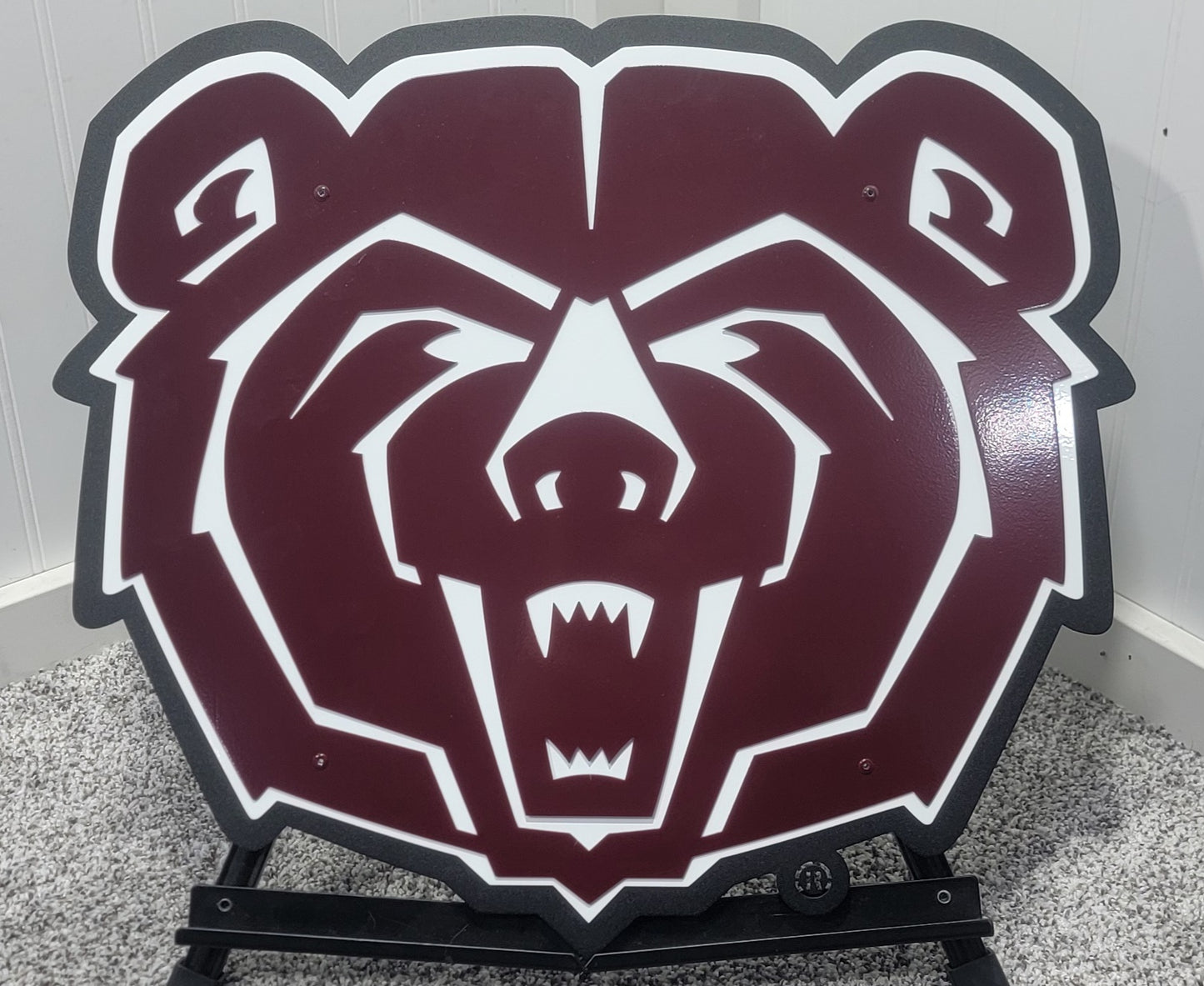 Missouri State Bears Head Logo Dorm Room Size
