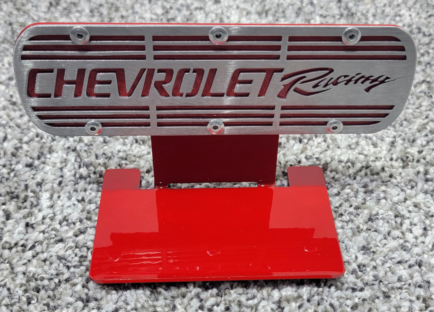 Chevrolet Racing Valve Cover Collection - Magnet And Diecast Display