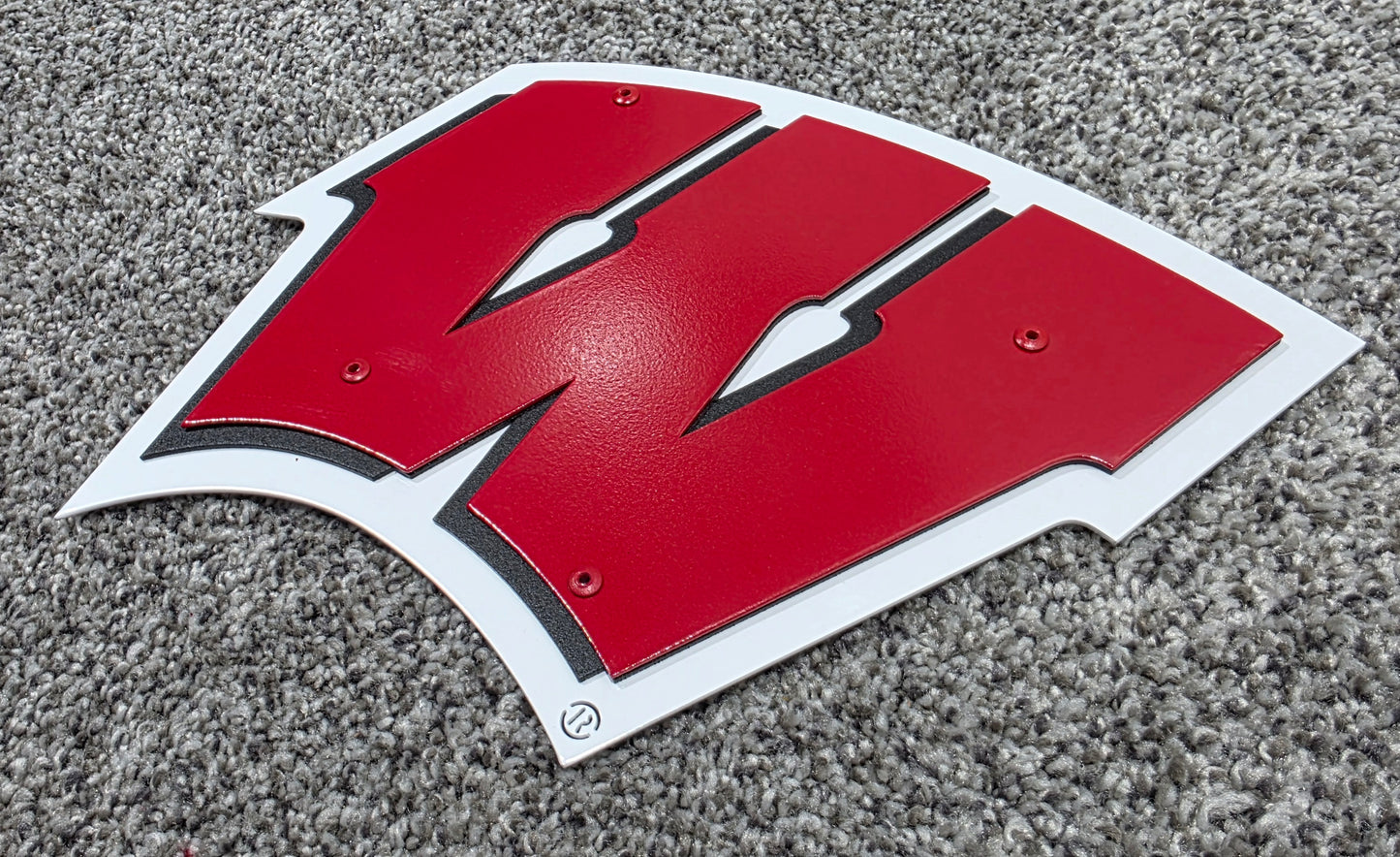 Univeristy of Wisconsin-Madison Badgers "W" Logo Magnet/Ornament