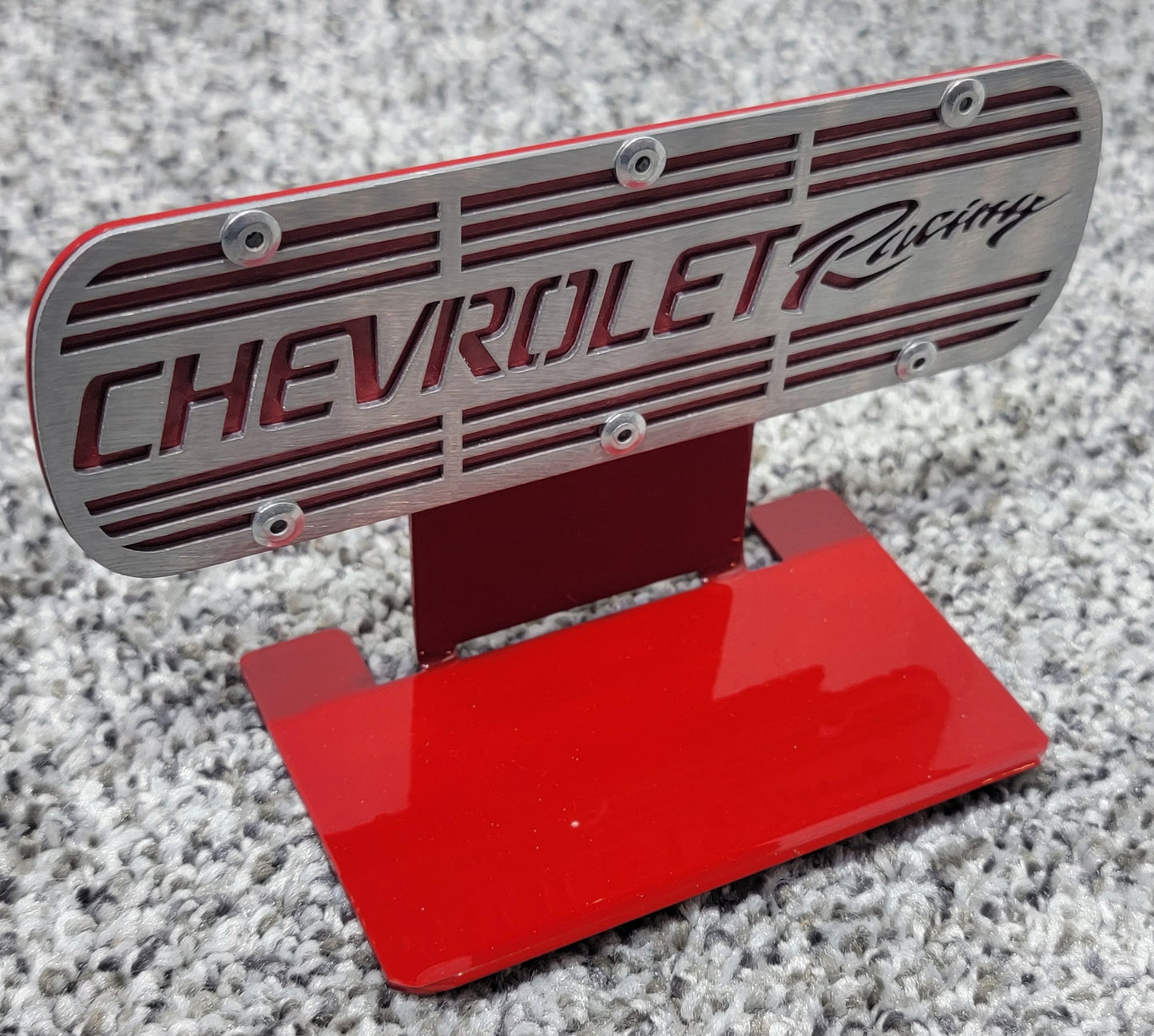 Chevrolet Racing Valve Cover Collection - Magnet And Diecast Display