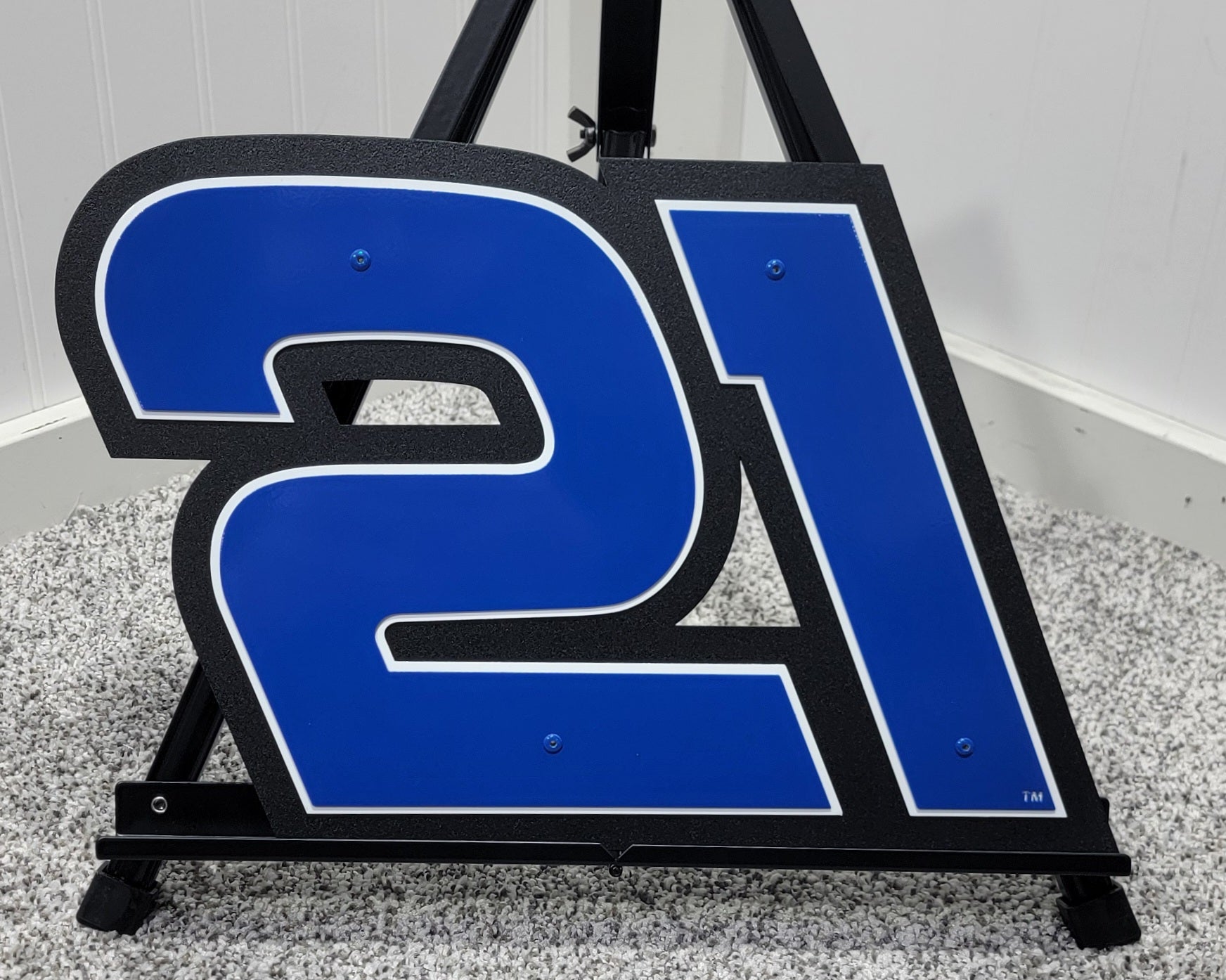 21 Figure Post Austin Hill #21 Plain Sheet Metal Number – Premier Metal Art