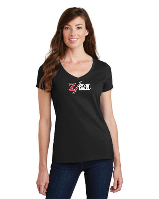 Chevrolet Camaro 1970-72 Z28 LADIES V-NECK T-shirt